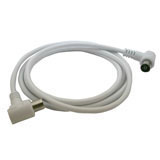 Intronics CAI coax cable IEC male angled  - female angledCAI coax cable IEC male angled  - female angled (IC3010)